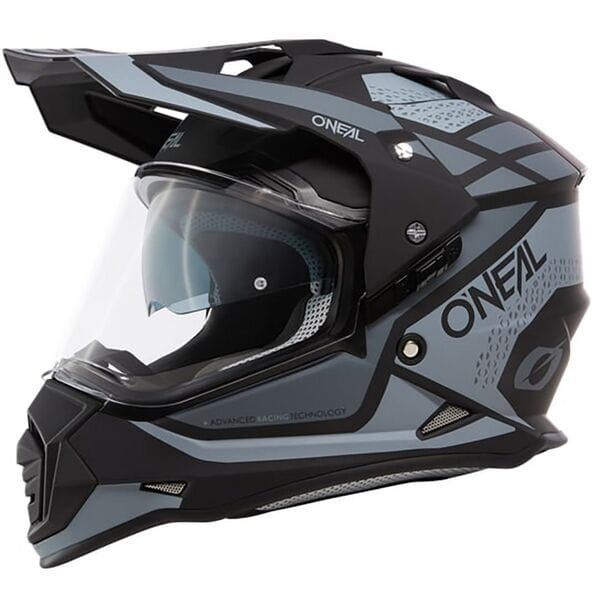 O'Neal 2024 Motocross Helmet SIERRA R V.24 Black Grey